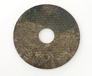 Disk (bi) with knobs, Eastern Zhou dynasty, 475-221 BCE. Creator: Unknown