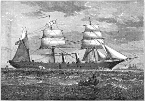 Postfahrzeug der HMS Iris, 1880