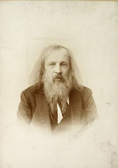 Dmitri Mendeleev, russischer Chemiker, 1889-1911?