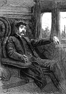 Victorian Era Fashion Trends Drucke: 'Do you object to smoking, Sir?', 1881. Creator: Unknown