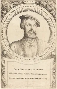 Arzt Stephan Schwaetz, 1548. Erfinder: Augustin Hirschvogel