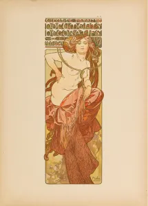 Fine Art Images Czechia Drucke: Documents Decoratifs, 1902. Creator: Mucha, Alfons Marie (1860-1939)