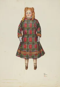 Puppe - Florenz, ca. 1941. Ersteller: Josephine C. Romano, Hal Blakeley