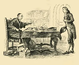 Es ist die Tür!, (1907). Schöpfer: Unbekannt.