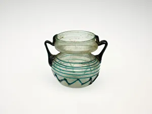 Ancient Roman Pottery Drucke: Double-Handled Jar, 300-450. Creator: Unknown