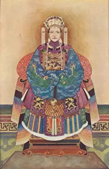 Die Großmutter des Kaisers Chinas, 1908