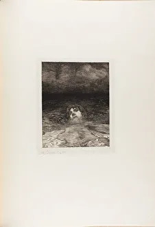 Untergang aus einem Leben, 1884. Ersteller: Max Klinger