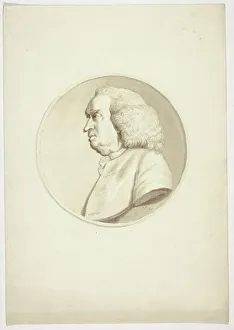 British Writer Portraits Drucke: Dr. Johnson, n.d. Creator: Unknown