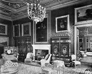 Die Sitzecke im Grosvenor House, 1908. Künstler: Bedford Lemere und Company