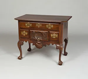 Tischbeinschrank, 1755 / 90. Schöpfer unbekannt
