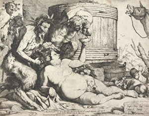 Trunken Silenus, 1628. Künstler: Jusepe de Ribera.