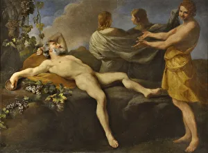 Old Testament Bible Scenes Drucke: The Drunkenness Of Noah