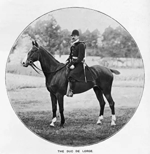 Monochrome Portraits Drucke: The Duc De Lorge, c1901, (1903)