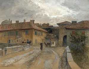 Gouache On Cardboard Art Drucke: Duino, 1901. Creator: Marie Egner