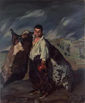 Spanish Realism Art Drucke: Dwarf Gregorio, 1908
