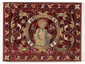 Saint John The Baptist Image Drucke: Ecclesiastical Panel Depicting Saint John The Bapitst, mid-17th century. Creator: Unknown
