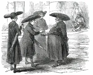 Geistliche, 1850. Künstler: Unbekannt.
