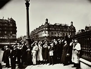 Black And White Paris Images Drucke: Eclipse, 1911, Printed 1956. Creator: Eugene Atget