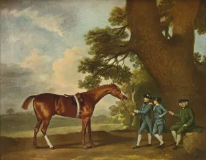 Drucke von Einzigartige Sonnenfinsternis im 18.Jhdt., Einzelne Finsternisse (1764-1789) war ein ungeschlagenes Rennpferd aus dem britischen Adel und stammte von der Familie Cavendish. Von The Connoisseur Vol George Stubbs Drucke: Schattenkrieger des 18.Jh., um 1800 von G.Stubbs