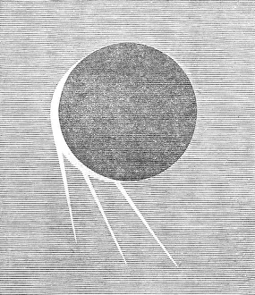 Die Sonnenfinsternis, 1871. Künstler: Unbekannt.
