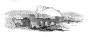 Edinburgh Castle Scotland Drucke: Edinburgh, 1842. Creator: Unknown