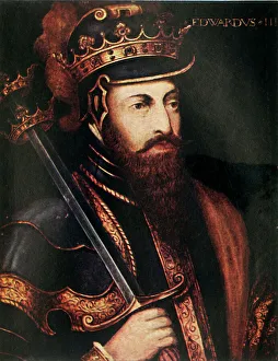 Bearded Men In History Drucke: Edward III, (c1911). Creator: Unknown