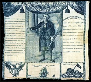 Der Einfluss des Prinzips, Betrachtet der Mann mit dem Taschentuch, Vereinigte Staaten, um 1806