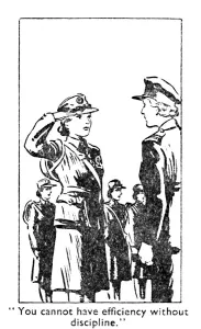 Auxiliary Fire Service Drucke: You cannot have efficiency without discipline. 1940