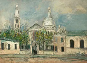 Eglise Saint-Pierre, 1912-1914. Künstler: Maurice Utrillo