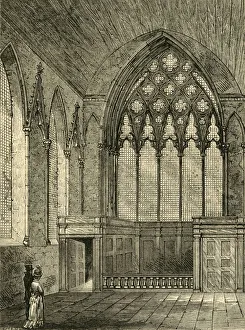 British Gothic Architecture Drucke: Ely Chapel, c1872. Creator: Unknown