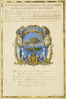 Drei Schilder für Ludwig XIV., um 1663-1668. Schöpfer: Jacques Bailly, Amable de Bourzeys und Nicolas Jarry
