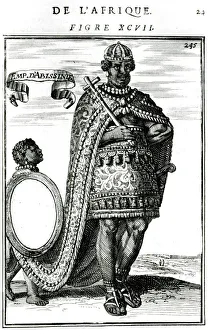 Der Kaiser von Äthiopien im 17.Jahrhundert