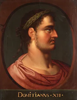 Roman Empire Fine Art Images Drucke: Emperor Domitian