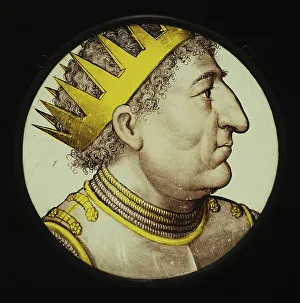 Decorative Arts Heritage Drucke: An Emperor or a King, about 1550. Creator: Unknown