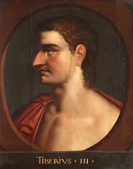 Ancient Roman Politician Drucke: Emperor Tiberius
