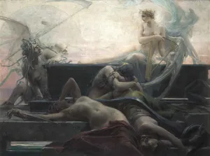 Memento Mori Images Drucke: The End of All Things, 1887