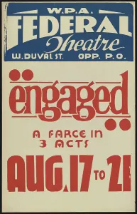 Engaged, [193-]. Creator: Unknown