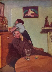 S Drucke: Ennui, 1914 (1935). Künstler: Walter Richard Sickert