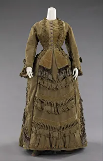 Brooklyn Museum Heritage Art Drucke: Ensemble, American, ca. 1875. Creator: Unknown