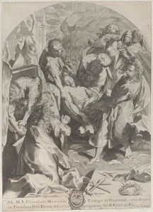 Die Beerdigung, um 1622 von Giovanni Temini
