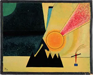 Wassily Kandinsky Painting Drucke: Entwicklung (Development), 1926. Creator: Kandinsky, Wassily Vasilyevich (1866-1944)