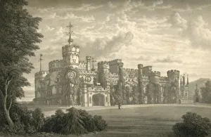 East Sussex History Drucke: Eridge Castle, 1835. Creator: Unknown