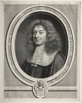 Étienne Jehannot de Bartillat, 1666. Schöpfer: Robert Nanteuil (Französisch, 1623-1678)