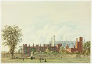 Private Schools In England Drucke: Eton from the Playing-Fields, n.d. Creator: George Pyne