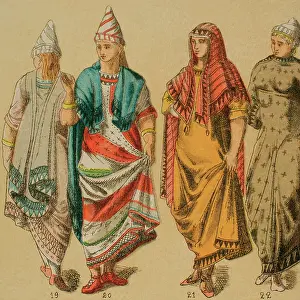 Cesar Cantu Illustrations Drucke: Etruscans, 1881. Creator: Unknown