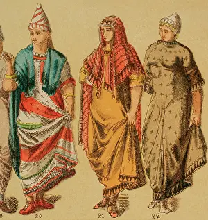 Cesar Cantu Illustrations Drucke: Etruscans, 1881. Creator: Unknown
