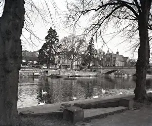 English Landscape Photography Drucke: Evesham, Worcestershire, c1955. Creator: Arthur Charles Kirby Ware