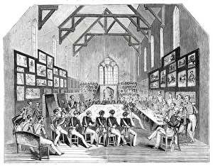 Die Prüfung im Speisesaal, 1844. Künstler: Unbekannt.