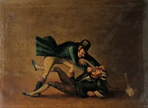 English Heritage Art Collection Drucke: Extraction of a tooth. Creator: John Collier