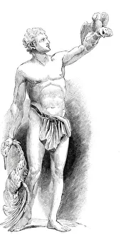 Ein Falkner, 1844. Künstler: Unbekannt.